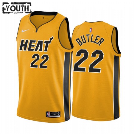 Maglia NBA Miami Heat Jimmy Butler 22 2020-21 Earned Edition Swingman - Bambino